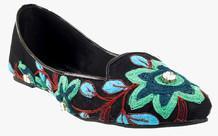 Siendo Desi Black Belly Shoes women