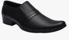 Sir Corbett Black Slip On Shoes Men