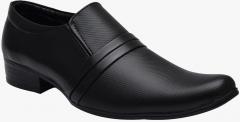 Sir Corbett Black Slip On Shoes men