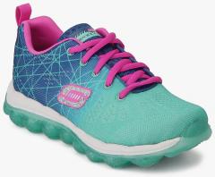 Skechers Air Laser Lite Turquoise Running Shoes girls