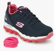 Skechers Air Rf Navy Blue Running Shoes women