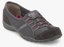 Skechers Breathe Easy Grey Sporty Sneakers women