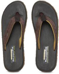 Skechers Brown Solid Flip Flops men