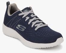 Skechers Burst Navy Blue Running Shoes men