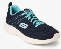 Skechers Burst Navy Blue Running Shoes women