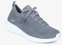 Skechers Elite Flex Ibache Grey Running Shoes men