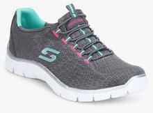 Skechers Empire Rock Around GREY RUNNING SHOES women