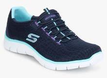 Skechers Empire Rock Around NAVY BLUE RUNNING SHOES women