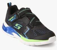 Skechers Erupters Ii Black Running Shoes boys