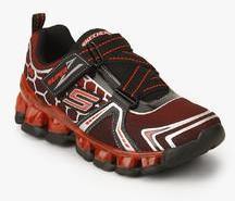 Skechers Flashpod Maroon Running Shoes boys