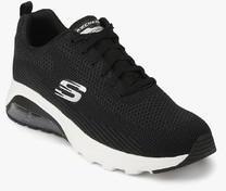 Skechers Flat Knit And Air Bag Black Sneakers men