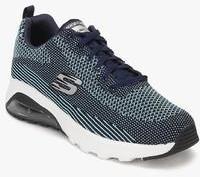 Skechers Flat Knit And Air Bag Navy Blue Sneakers men