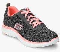 Skechers Flex Appeal 2.0 Black Sporty Sneakers women