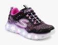 Skechers Galaxy Lights Black Sneakers girls