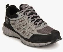 Skechers Geo Trek Grey Outdoor Shoes men