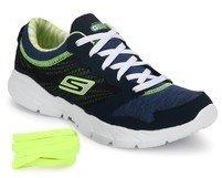 Skechers Go Fit Workout Craze Navy Blue Running Shoes women