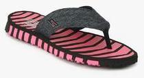 Skechers Go Flex Vitality Black Flip Flops women