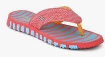 Skechers Go Flex Vitality Pink Flip Flops women