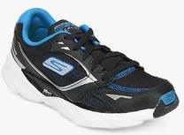 Skechers Go Run Ride 3 Black Running Shoes boys