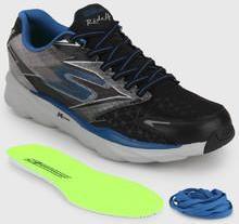 Skechers Go Run Ride 4 BLACK RUNNING SHOES men