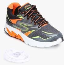 Skechers Go Run Strada Grey Running Shoes men