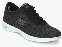 Skechers Go Step Lite Champ Black Casual Sneakers women