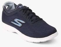 Skechers Go Step Sport Navy Blue Running Shoes women