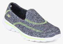 Skechers GO Walk 2 360 Grey Sporty Sneakers women