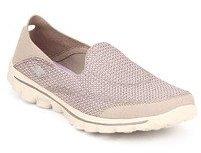 Skechers Go Walk 2 Convertible Beige Sporty Sneakers women