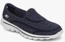 Skechers Go Walk 2 Super Sock NAVY BLUE SPORTY SNEAKERS women