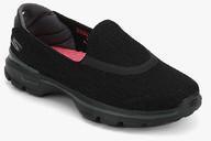 Skechers Go Walk 3 Black Sporty Sneakers women