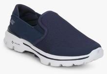 Skechers Go Walk 3 Charge Navy Blue Sneakers men