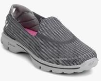 Skechers Go Walk 3 GREY SPORTY SNEAKERS women