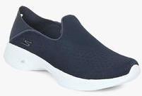 Skechers Go Walk 4 Convertible Navy Blue Running Shoes men