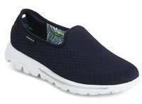 Skechers Go Walk Navy Blue Sporty Sneakers women