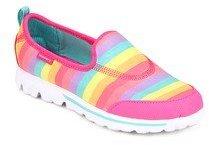 Skechers Go Walk Stripy Multi Sneakers girls