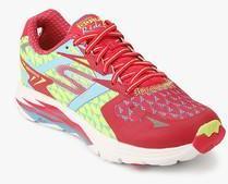 Skechers Gorun Ride 5 Red Running Shoes women