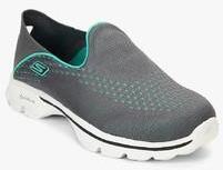 Skechers Gowalk 3 Convertible Grey Sporty Sneakers women