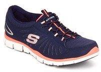 Skechers Gratis In Motion Navy Blue Running Shoes women