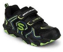 Skechers Ibex Under Fire Black Running Shoes boys