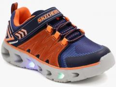 Skechers Navy Blue Colourblocked Sneakers boys