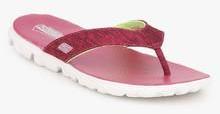 Skechers On The Go Flow Red Flip Flops women