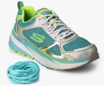 Skechers Optimus Recharge Aqua Blue Running Shoes women