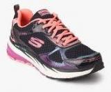 Skechers Optimus Recharge Black Running Shoes Women