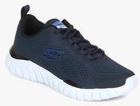 Skechers Overhaul Darosa Navy Blue Running Shoes men