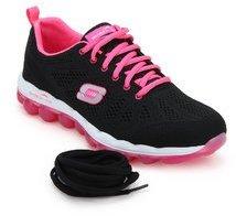 Skechers Skech Air Inspire Black Running Shoes women