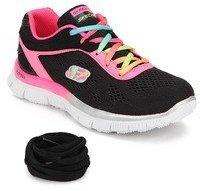 Skechers Skech Appeal Black Running Shoes girls