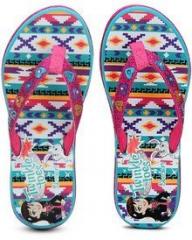 Skechers Summerglow Pink Flip Flops girls