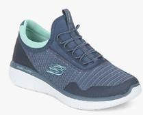 Skechers Synergy 2.0 Mirror Image Navy Blue Training Sneakers men