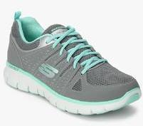 Skechers Synergy Grey Sporty Sneakers women